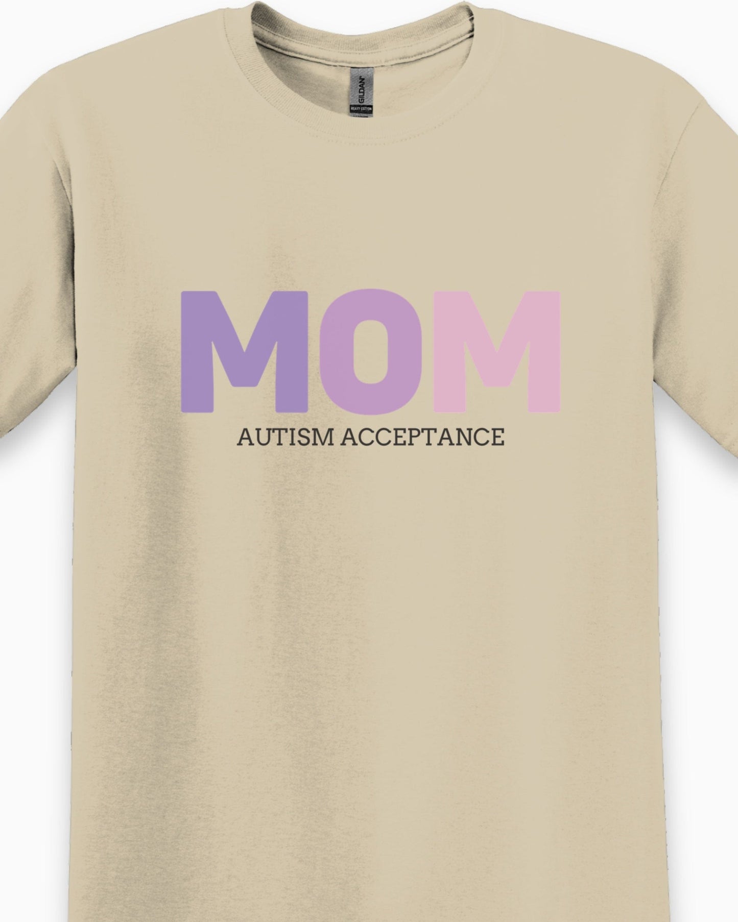 Mom Gradient Tee-Neurodiversity, ADHD & Autism Awareness & Acceptance T-Shirt by Daily Bloom