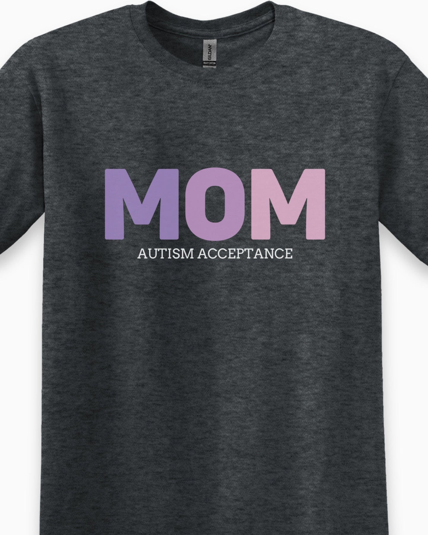 Mom Gradient Tee-Neurodiversity, ADHD & Autism Awareness & Acceptance T-Shirt by Daily Bloom