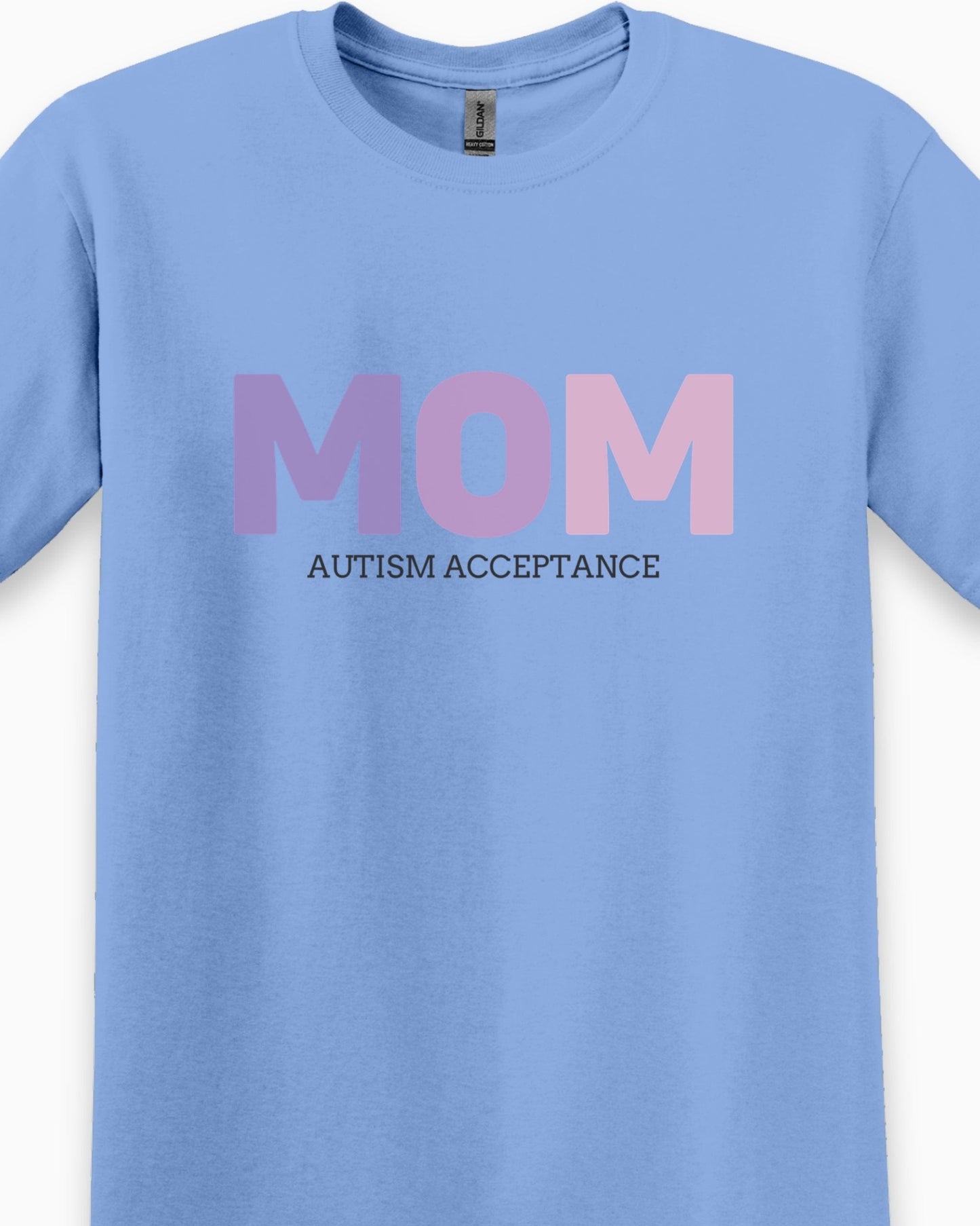 Mom Gradient Tee-Neurodiversity, ADHD & Autism Awareness & Acceptance T-Shirt by Daily Bloom