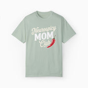 Autism T-Shirt By Daily Bloom Neurospicy Mom Club Comfort Colors Tee Bay / S