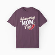 Autism T-Shirt By Daily Bloom Neurospicy Mom Club Comfort Colors Tee Berry / S