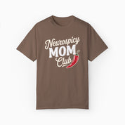 Autism T-Shirt By Daily Bloom Neurospicy Mom Club Comfort Colors Tee Espresso / S