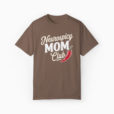Autism T-Shirt - Neurospicy Mom Club Comfort Colors Tee - Daily Bloom