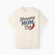 Autism T-Shirt By Daily Bloom Neurospicy Mom Club Comfort Colors Tee Ivory / S