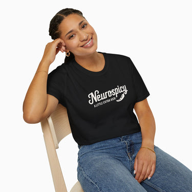 Autism T-Shirt - Neurospicy Tag - Free Tee - Daily Bloom