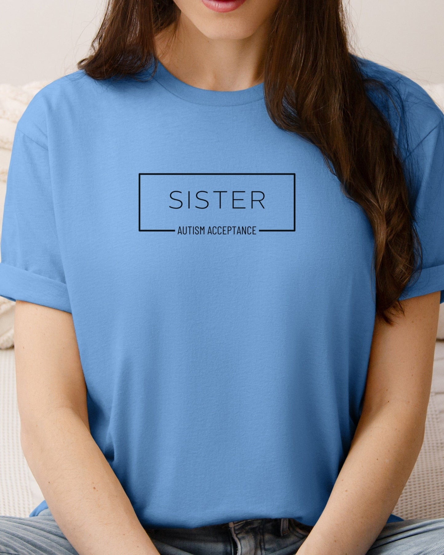 Sister Box Tee-Neurodiversity, ADHD & Autism Awareness & Acceptance T-Shirt by Daily Bloom