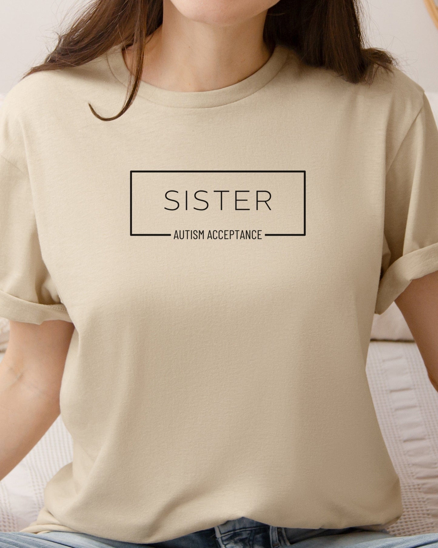 Sister Box Tee-Neurodiversity, ADHD & Autism Awareness & Acceptance T-Shirt by Daily Bloom