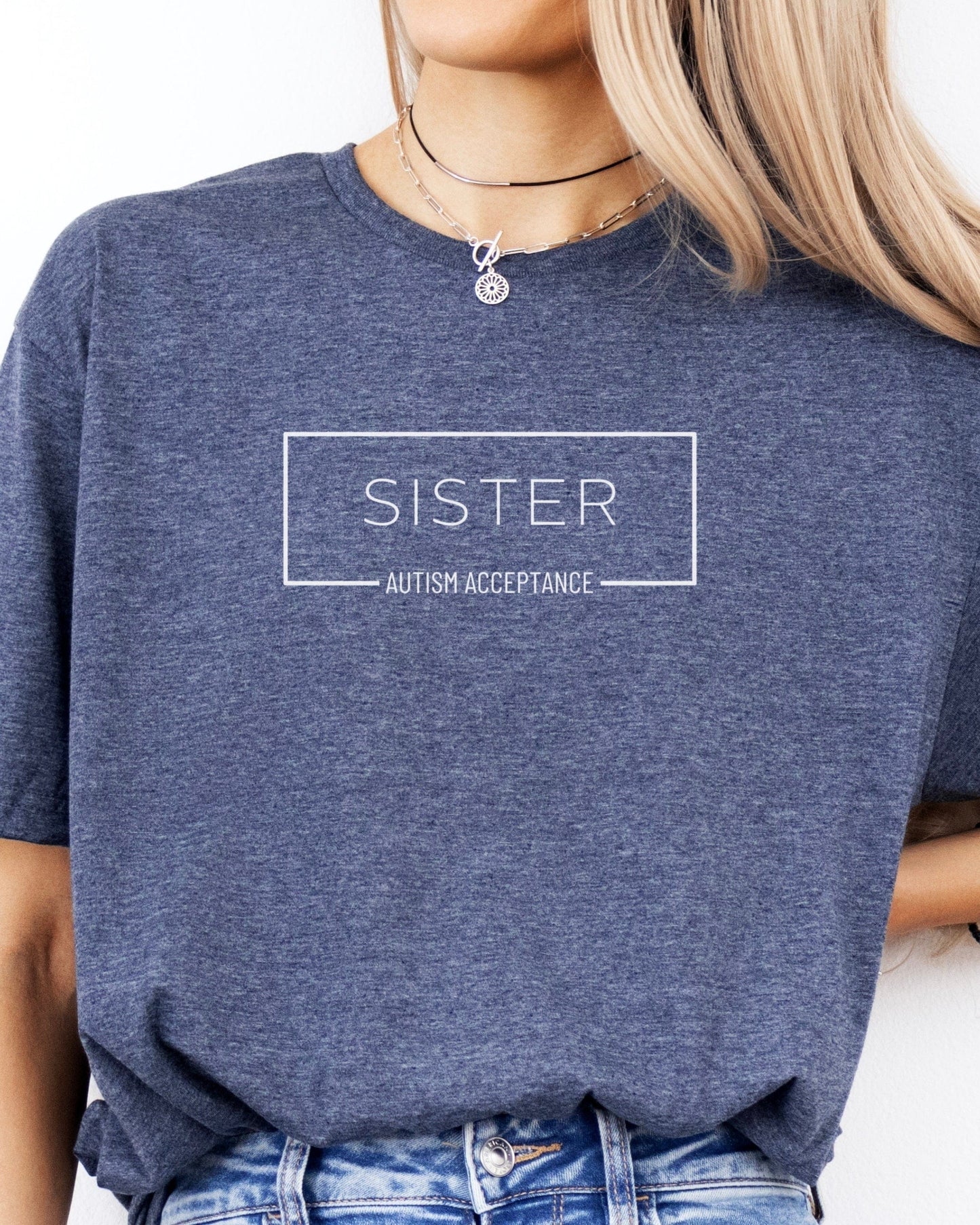 Sister Box Tee-Neurodiversity, ADHD & Autism Awareness & Acceptance T-Shirt by Daily Bloom