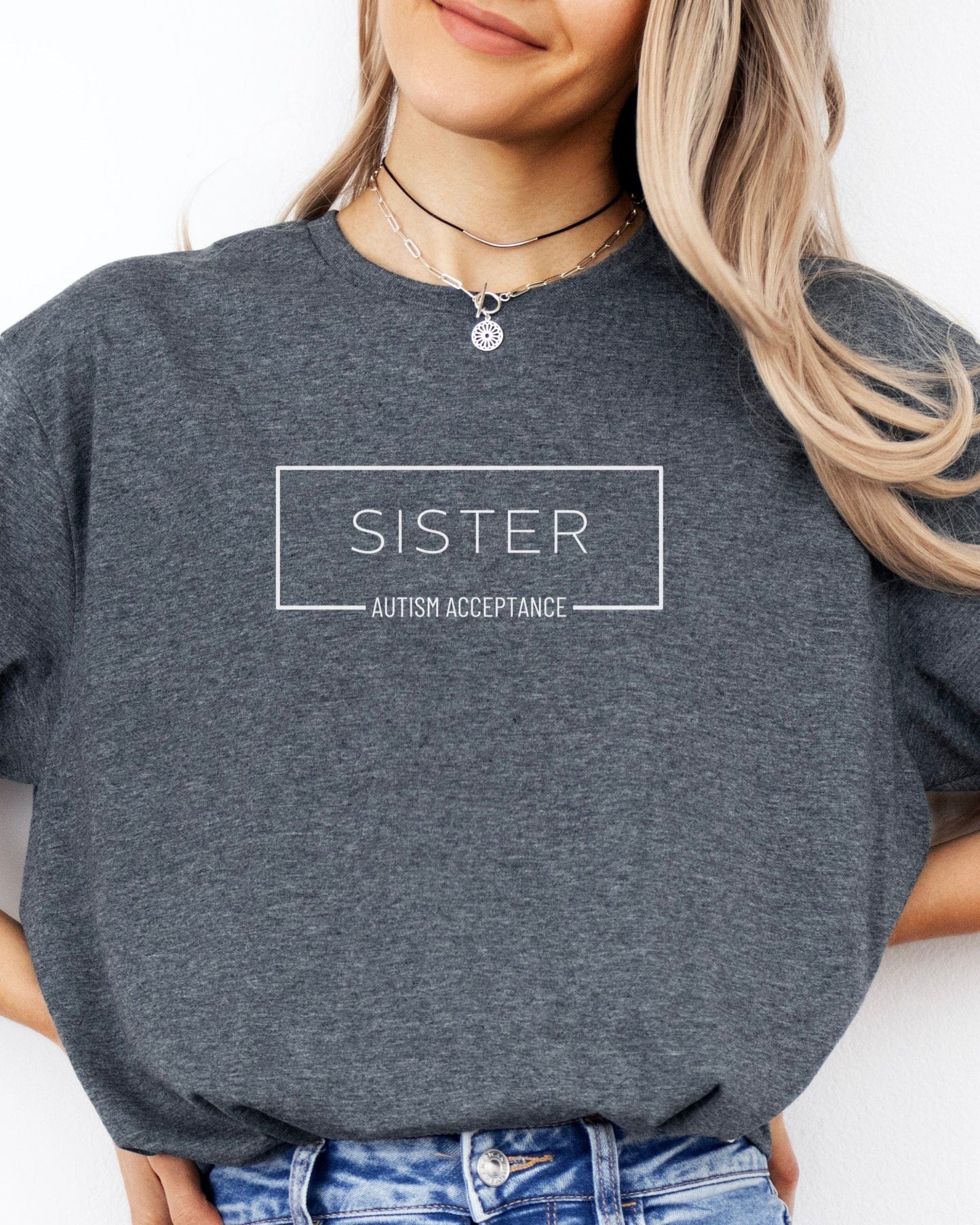 Sister Box Tee-Neurodiversity, ADHD & Autism Awareness & Acceptance T-Shirt by Daily Bloom