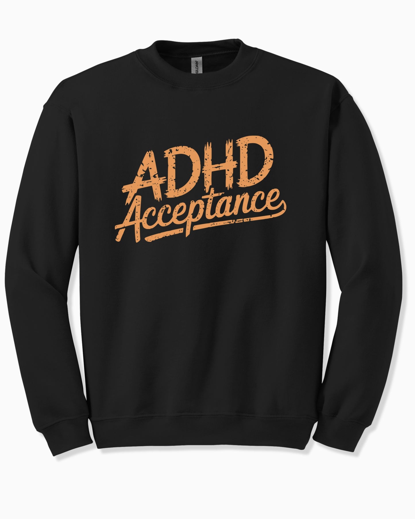 ADHD Acceptance Grunge Style Sweatshirt