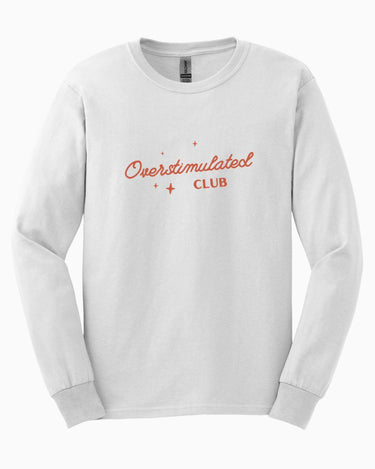 Autism Long - sleeve - Overstimulated Club Long Sleeve T-Shirt - Daily Bloom