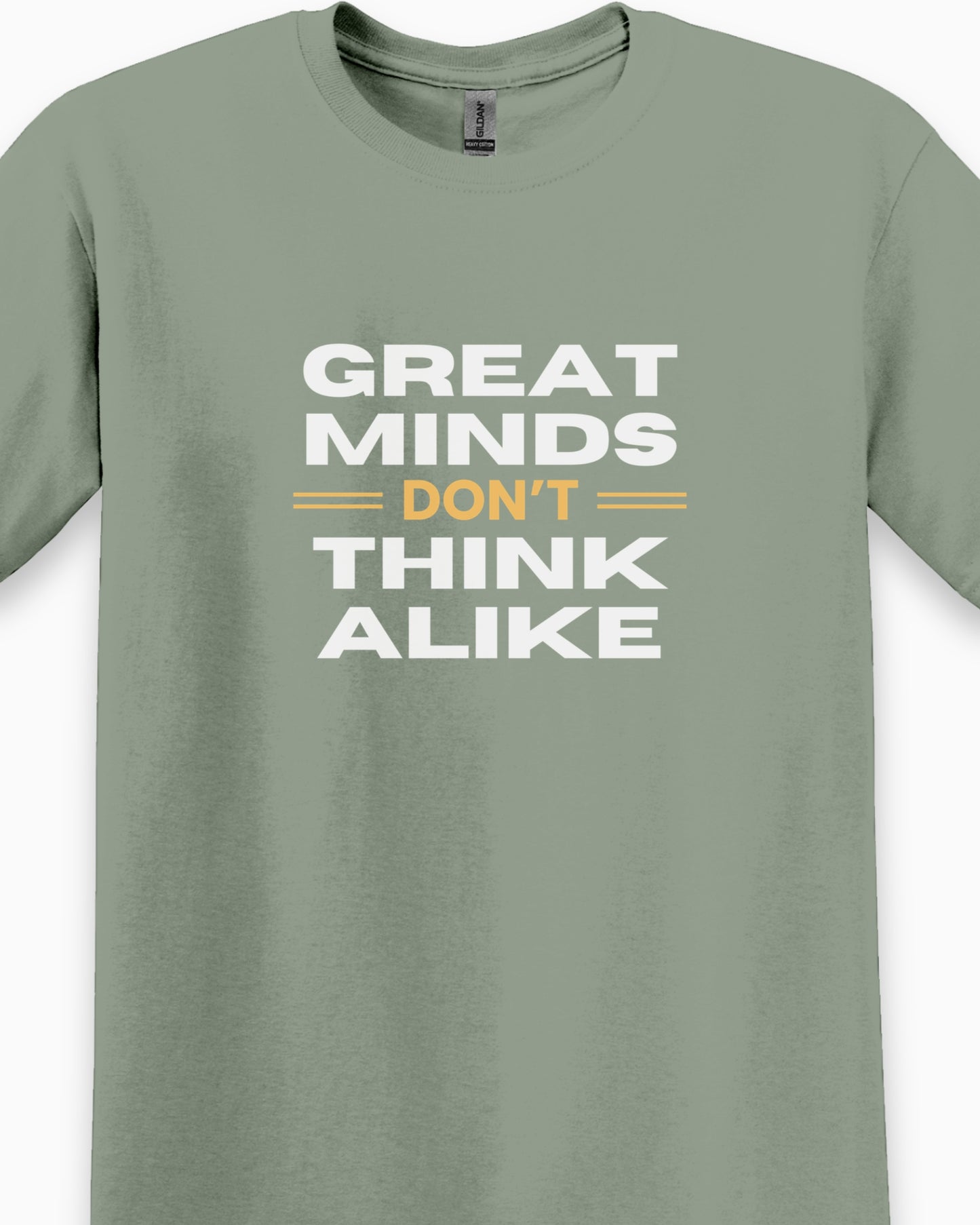 Great Minds Don't Think Alike Tee-Neurodiversity, ADHD & Autism Awareness & Acceptance T-Shirt by Daily Bloom