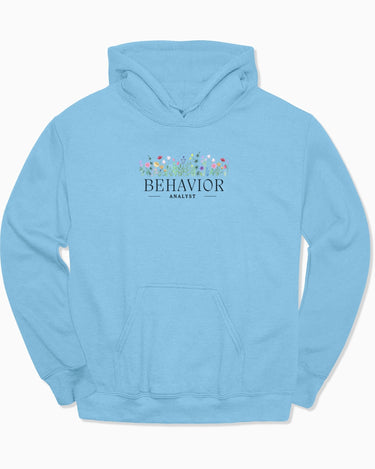 Autism Hoodie - Behavior Analyst Floral Hoodie - Daily Bloom