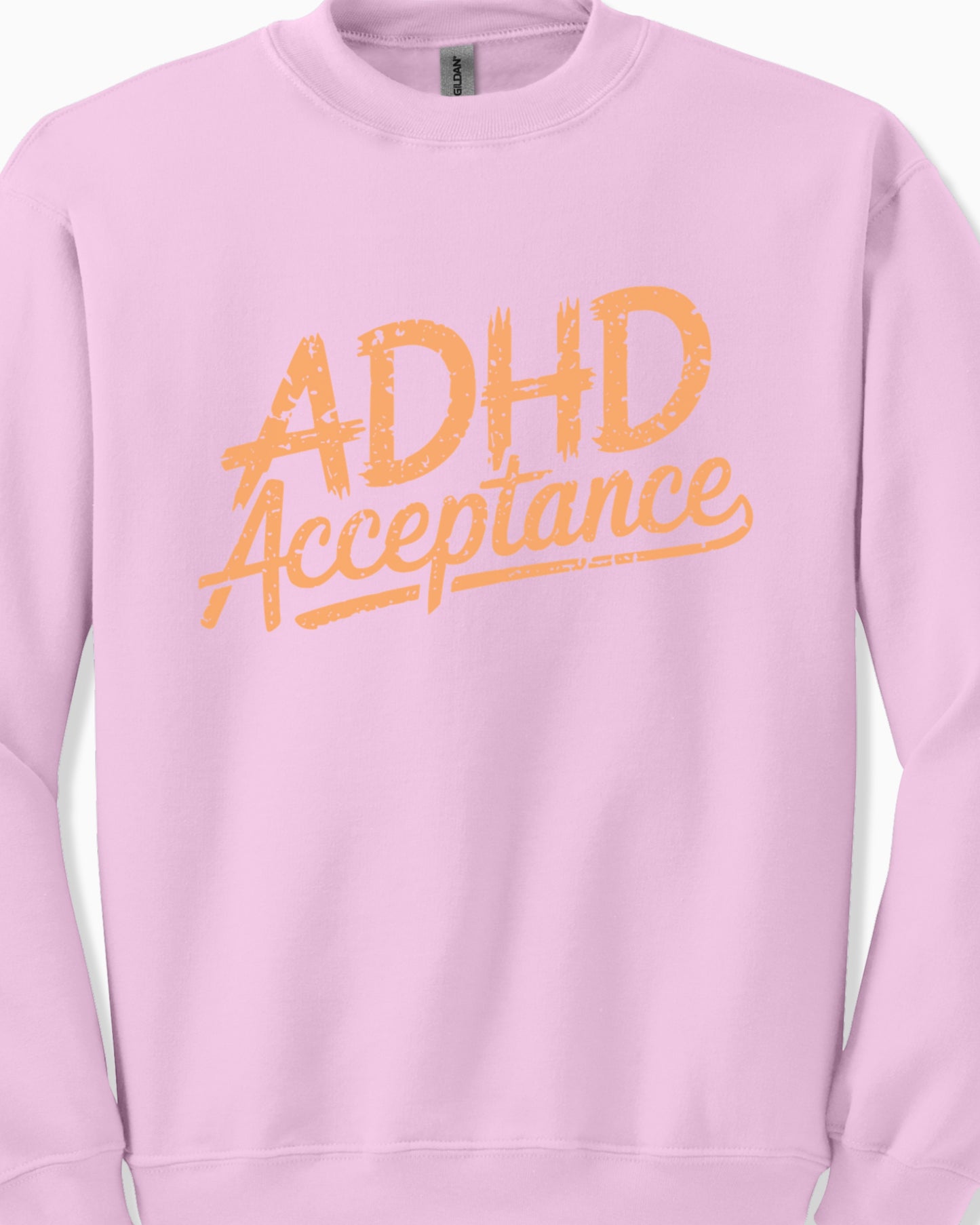 ADHD Acceptance Grunge Style Sweatshirt