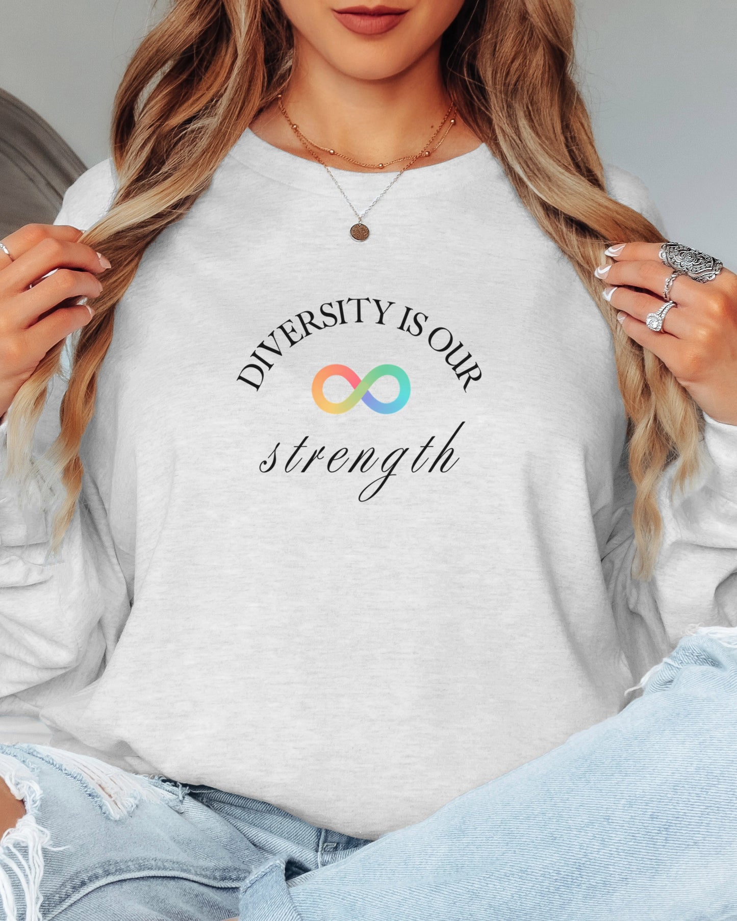 Diversity Is Our Strength Long Sleeve T-Shirt
