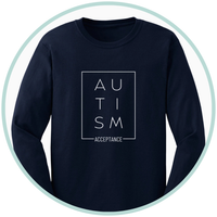 Autism Awareness 2025 - Loop of Acceptance Long Sleeve Tee