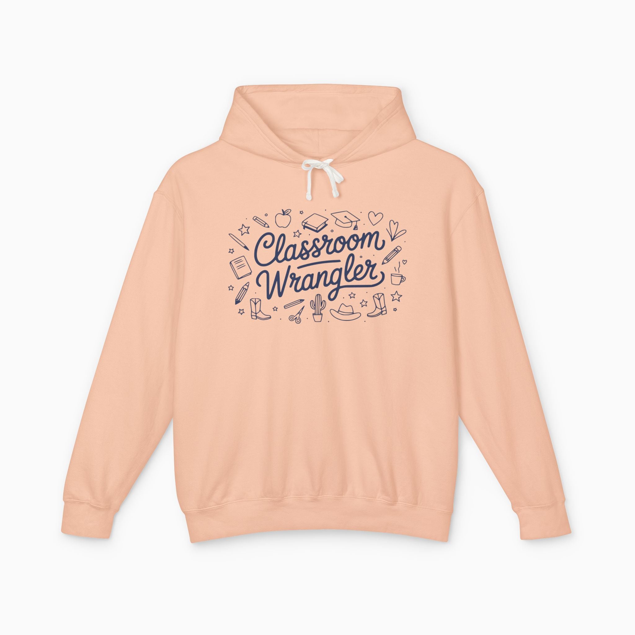 Classroom Wrangler Comfort Colors Lightweight Hoodie