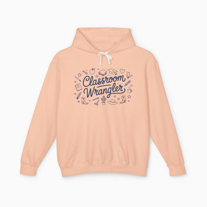 Classroom Wrangler Comfort Colors Lightweight Hoodie