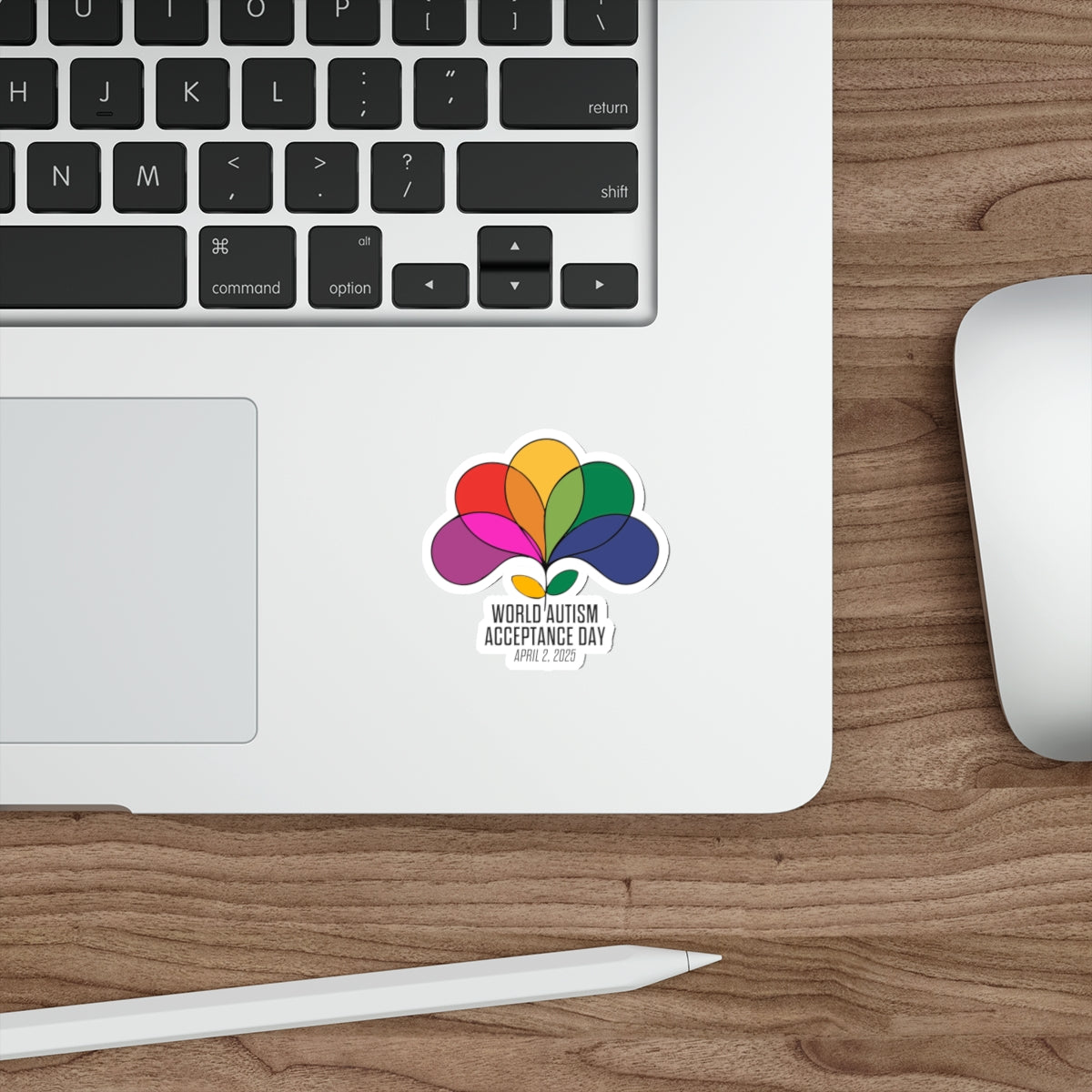 Autism Acceptance 2025 - Spectrum in Bloom Sticker