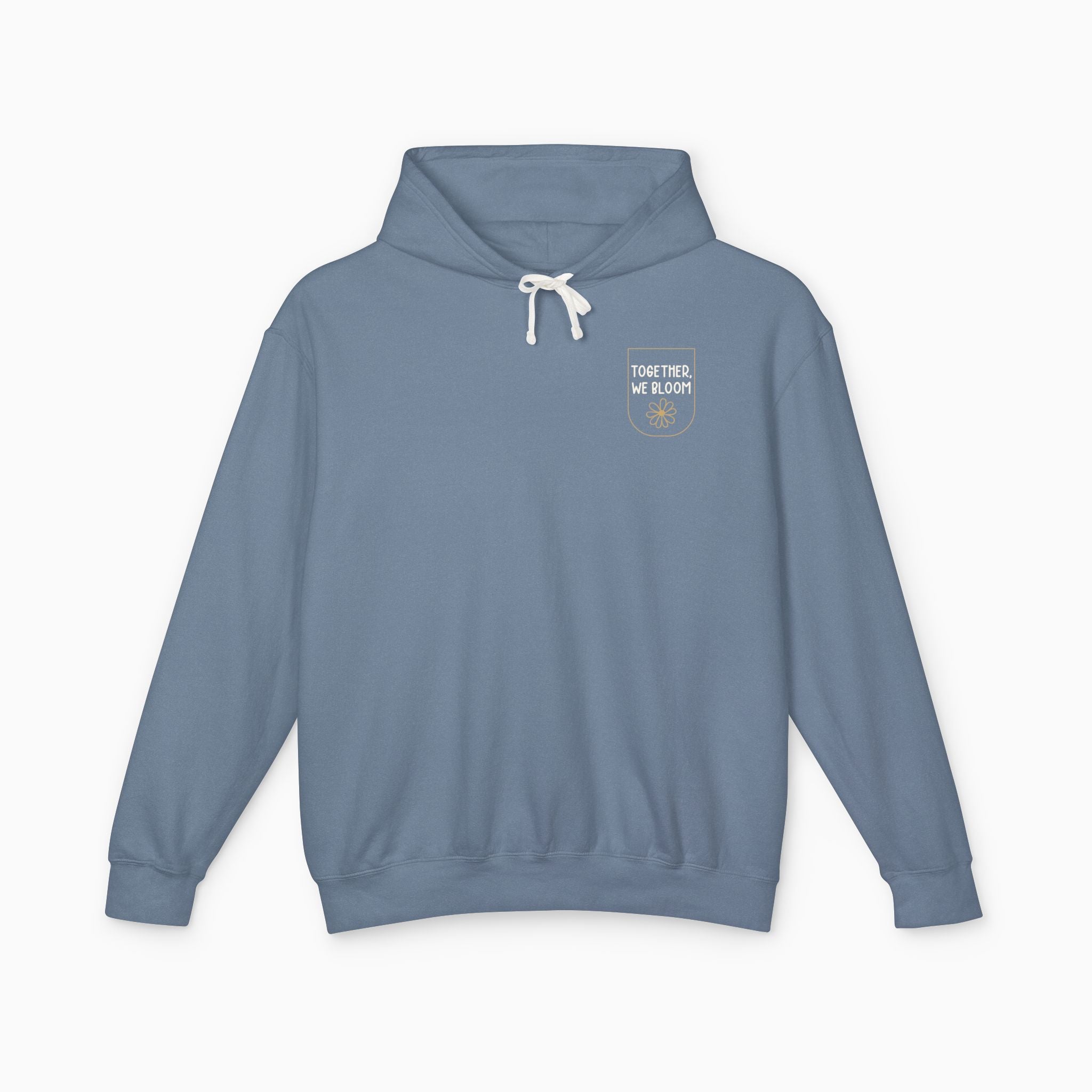 Together We Bloom Comfort Colors Lightweight Hoodie