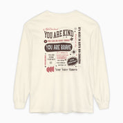 Together We Bloom Comfort Colors Long Sleeve T-Shirt