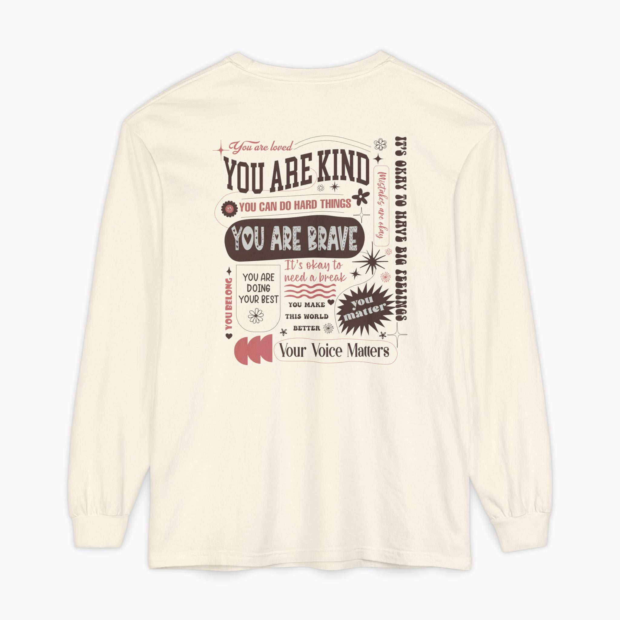 Together We Bloom Comfort Colors Long Sleeve T-Shirt
