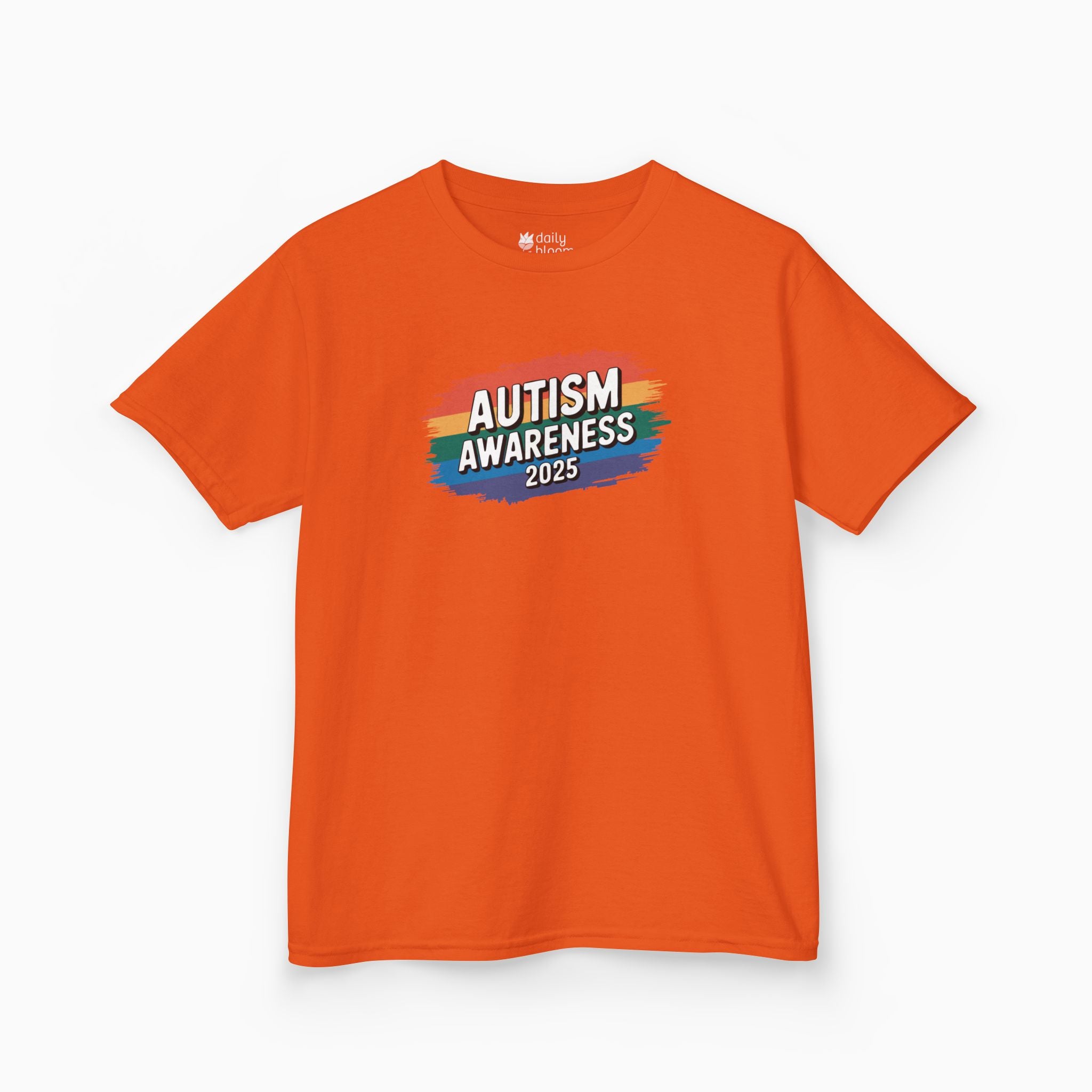 Autism Awareness 2025 - Brushstrokes of Awareness Youth T-Shirt