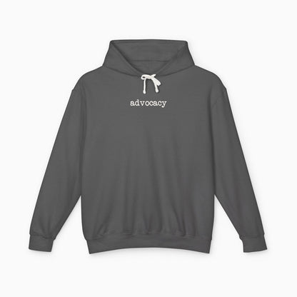 Advocacy Statement Comfort Colors Lightweight Hoodie