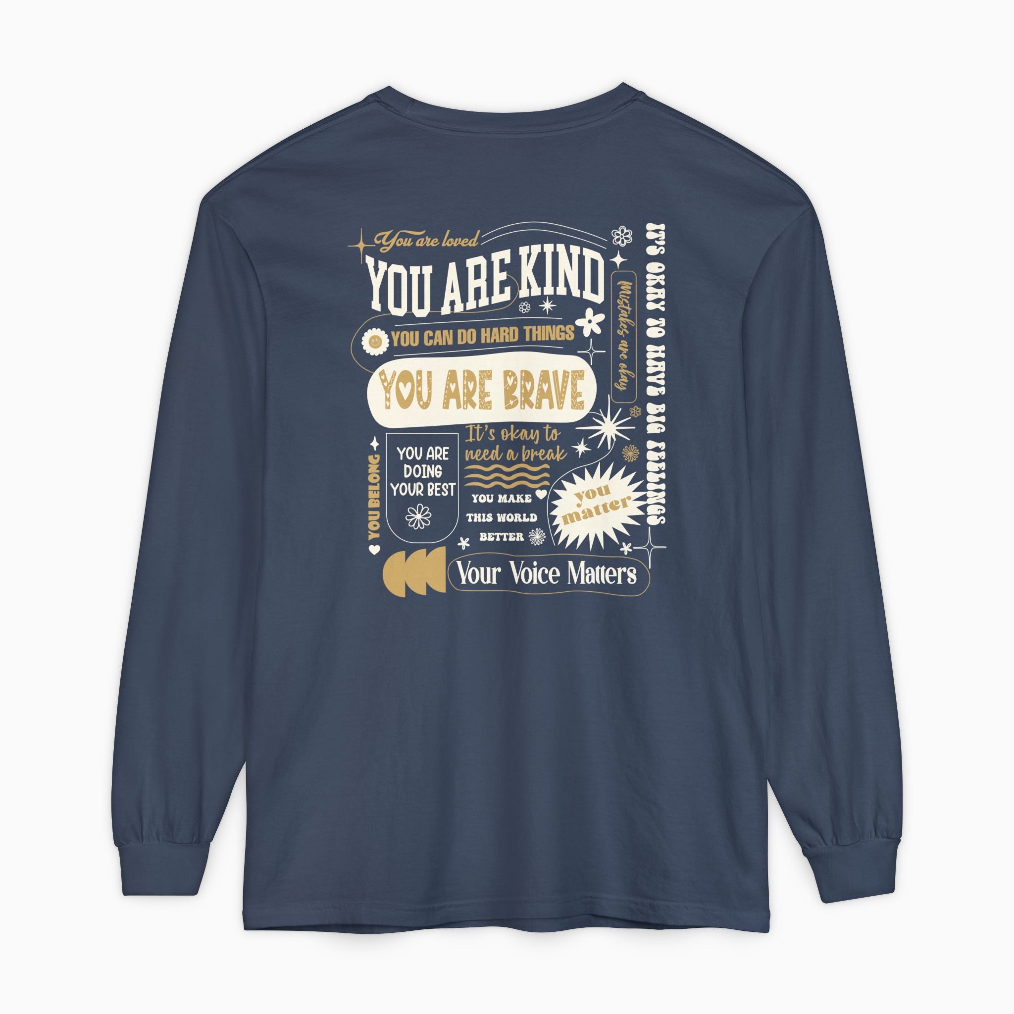Together We Bloom Comfort Colors Long Sleeve T-Shirt