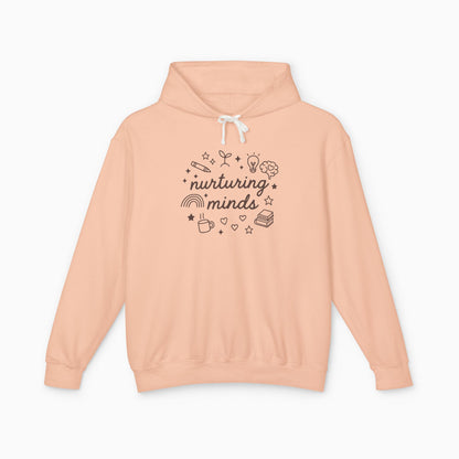 Nurturing Minds Comfort Colors Lightweight Hoodie