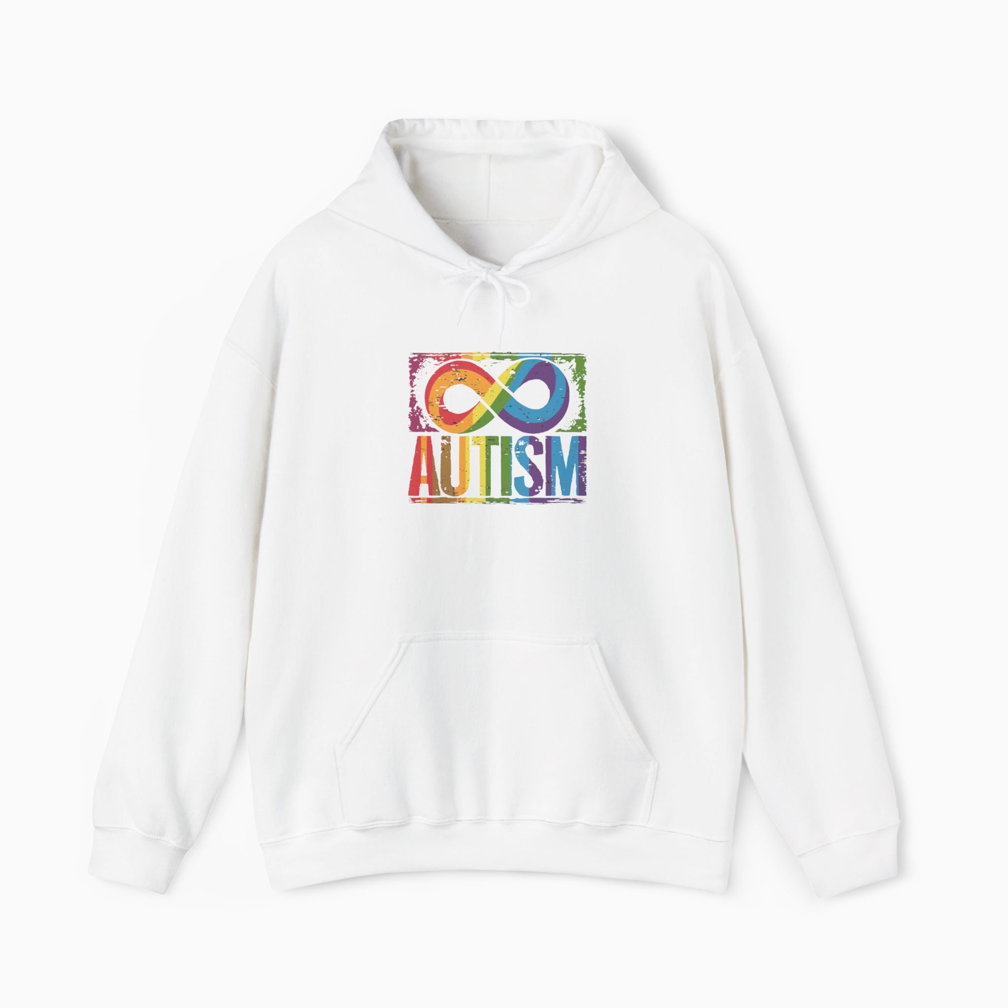 Autism Grunge Infinity Rainbow Hoodie