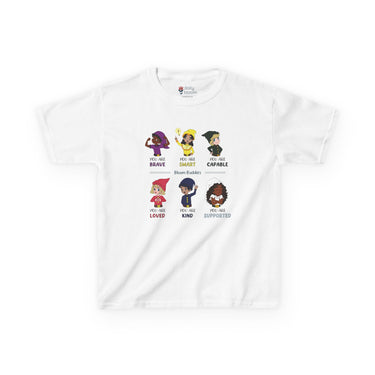 Autism Kids clothes - Bloom Buddies Affirmations Youth T-Shirt - Daily Bloom