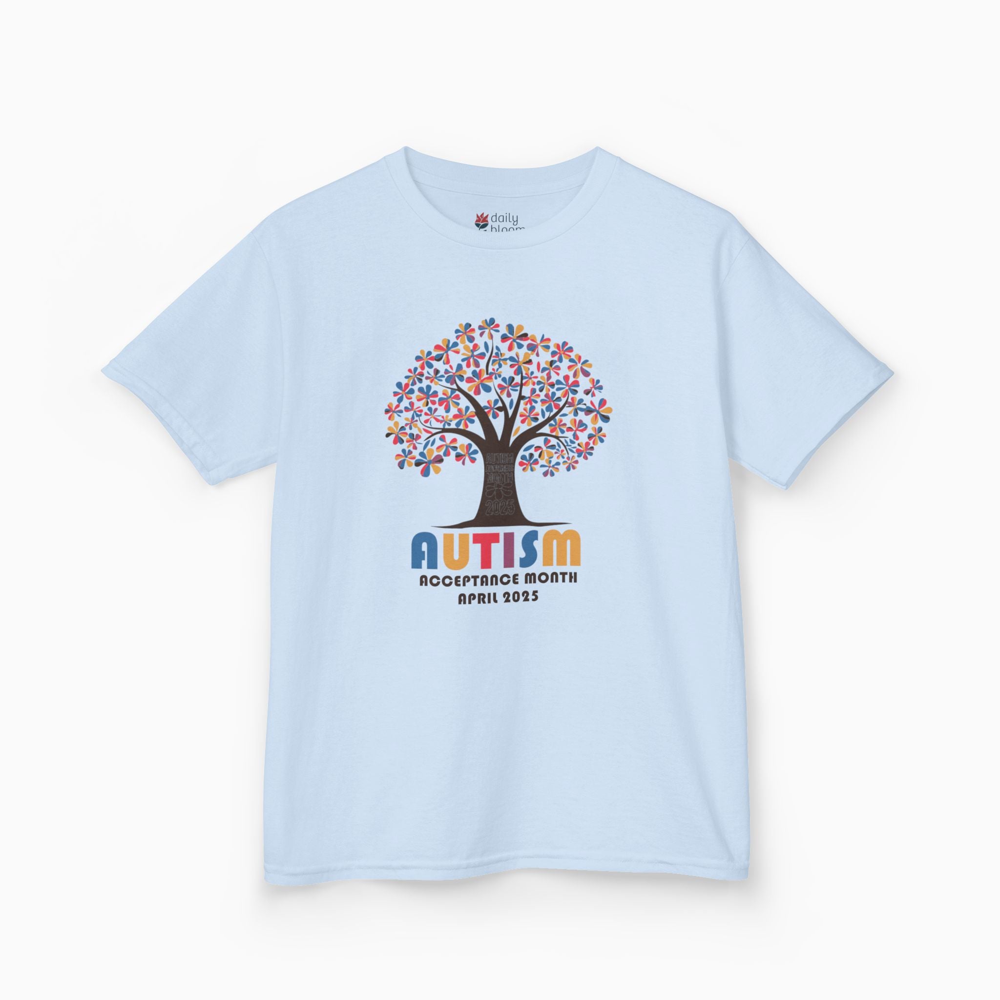 Autism Awareness 2025 - Tree of Acceptance Youth T-Shirt
