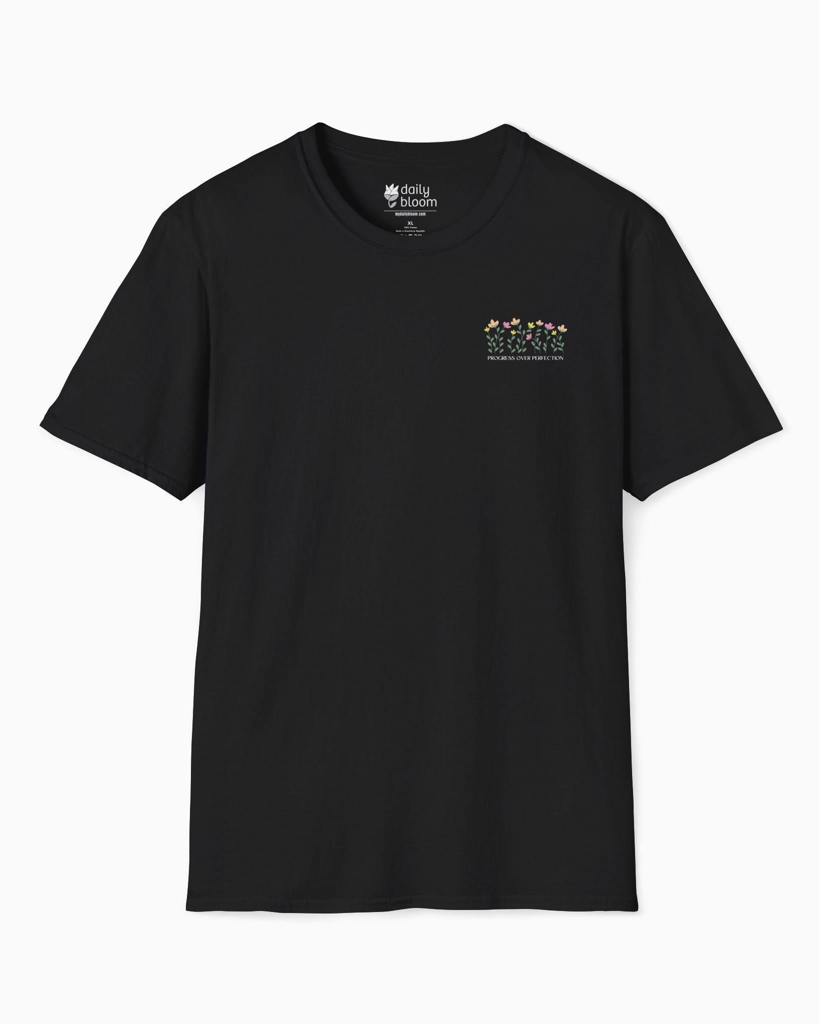 Progress over Perfection Tee w/ Back Print