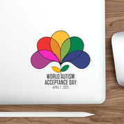 Autism Acceptance 2025 - Spectrum in Bloom Sticker
