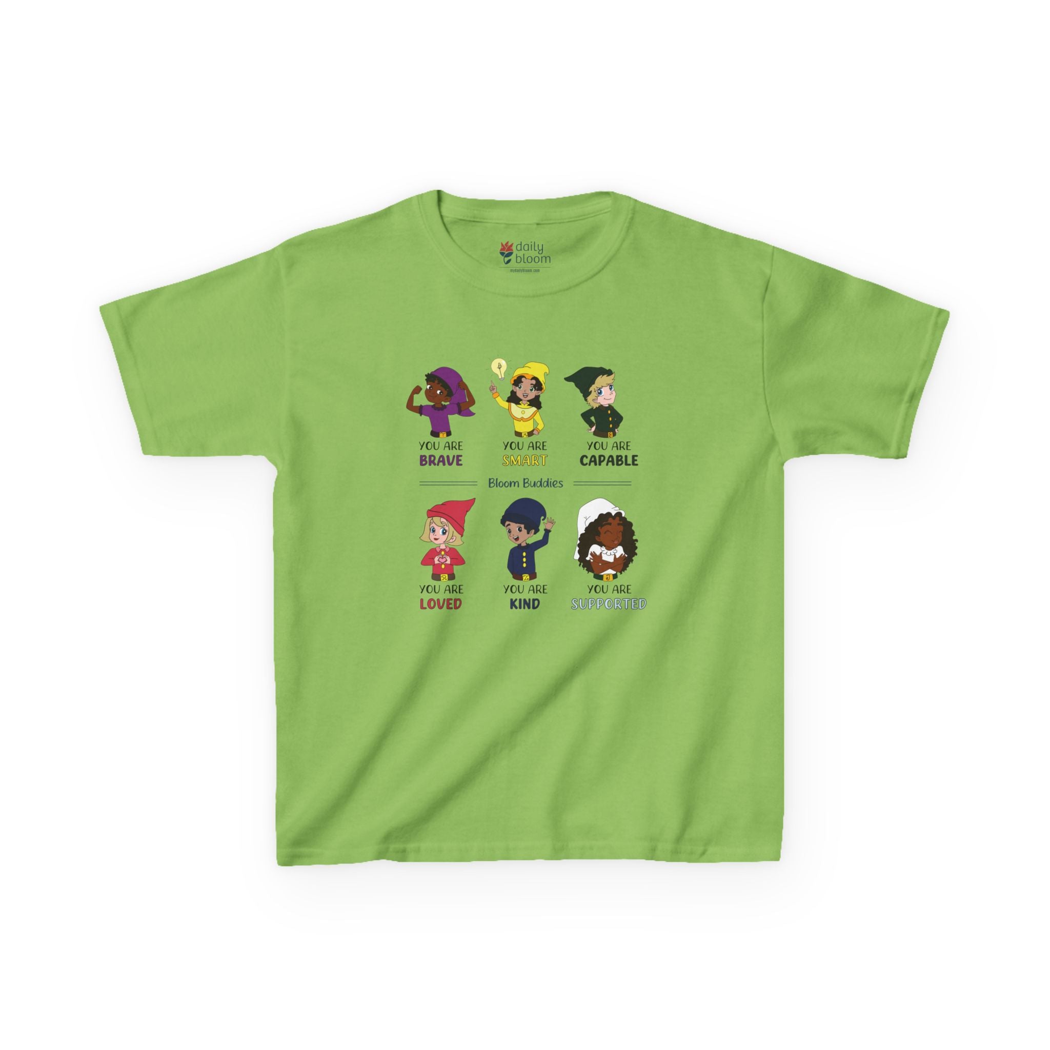 Bloom Buddies Affirmations Youth T-Shirt