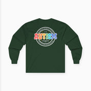 Autism Awareness 2025 - Blooms of Color All Around Long Sleeve Tee