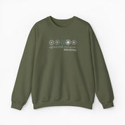 Different Petals Same Garden Flower Sketches Sweatshirt