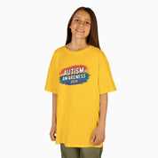Autism Awareness 2025 - Brushstrokes of Awareness Youth T-Shirt
