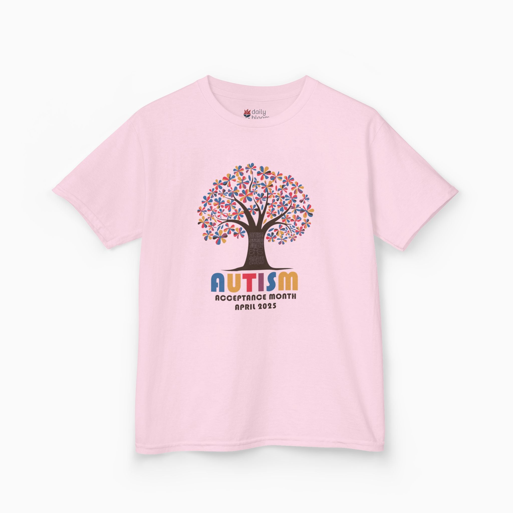Autism Awareness 2025 - Tree of Acceptance Youth T-Shirt