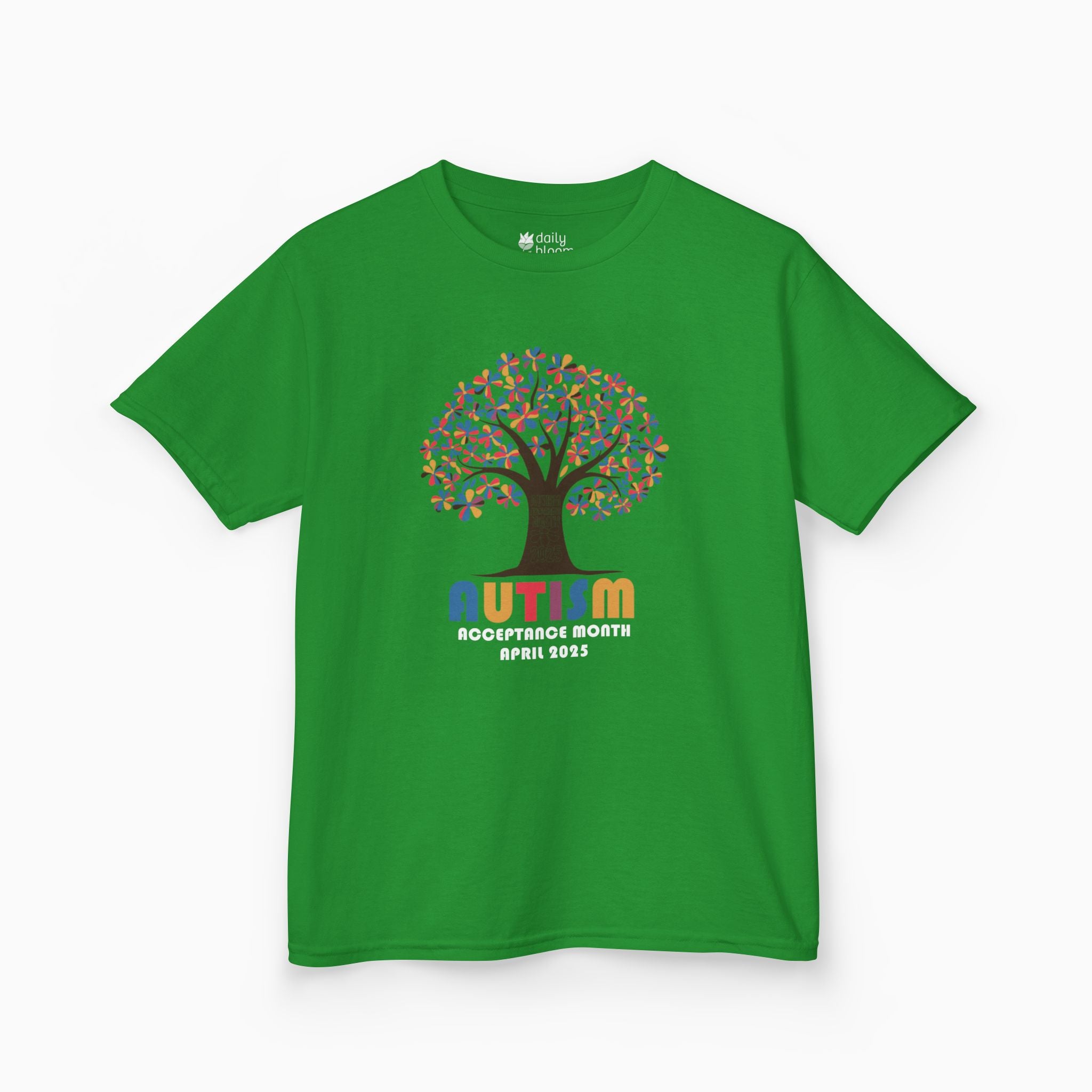 Autism Awareness 2025 - Tree of Acceptance Youth T-Shirt
