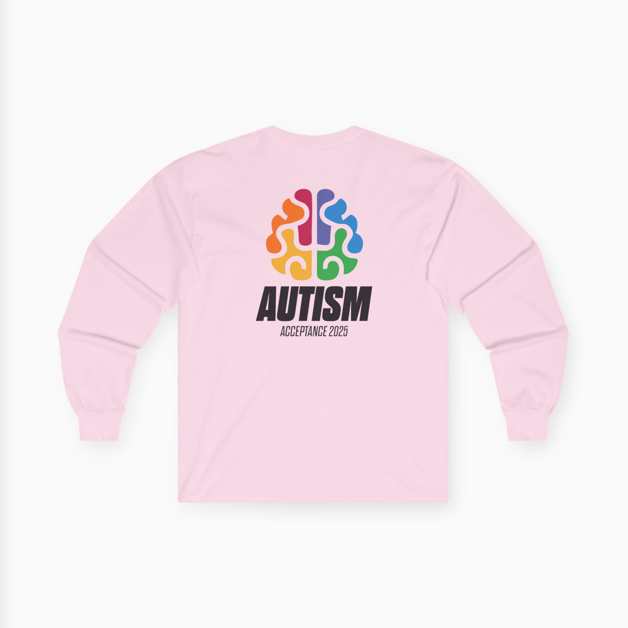 Autism Awareness 2025 - Brainbow Long Sleeve Tee