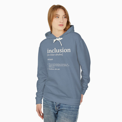 Inclusion Definition Comfort Colors Lightweight Hoodie