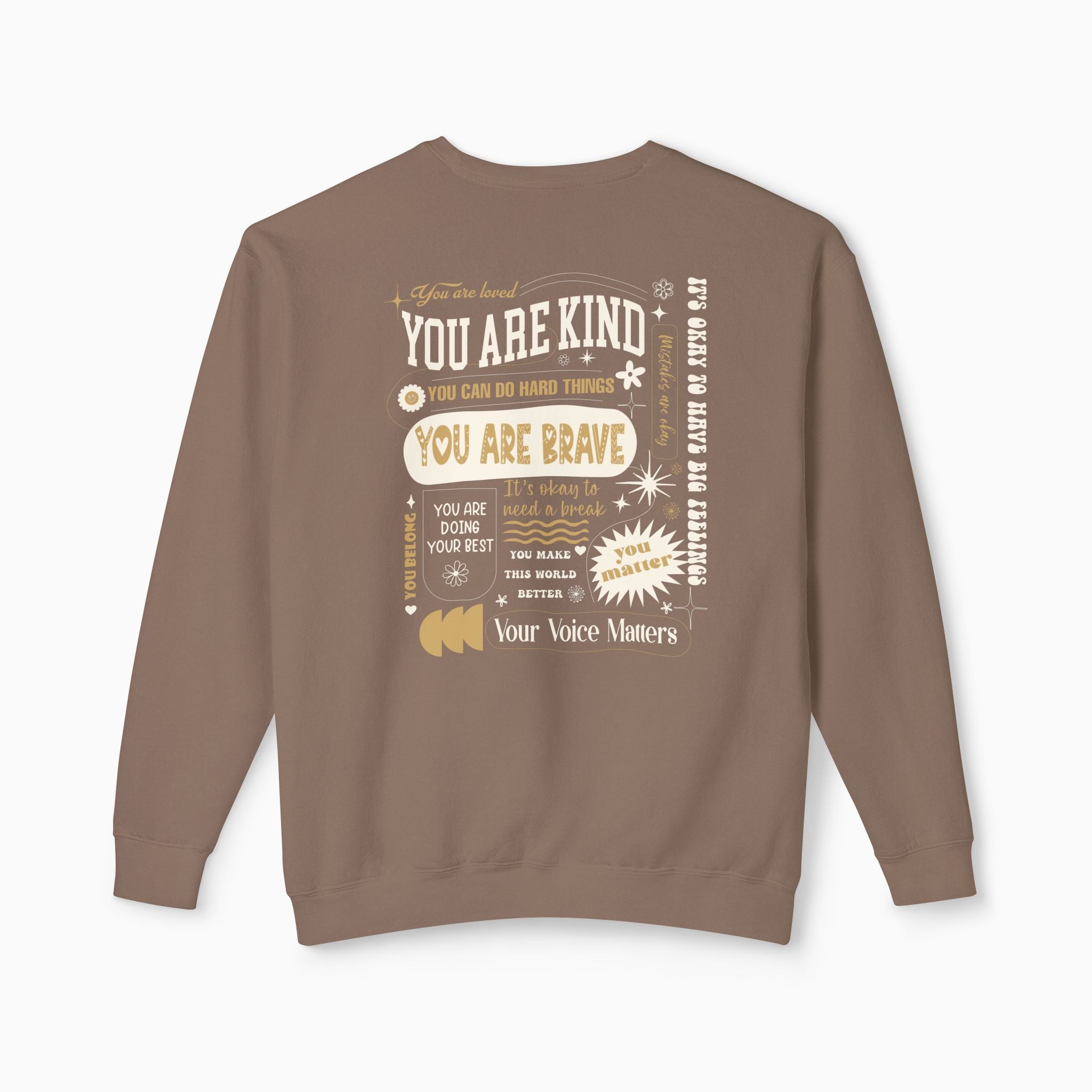 Together We Bloom Comfort Colors Lightweight Sweatshirt