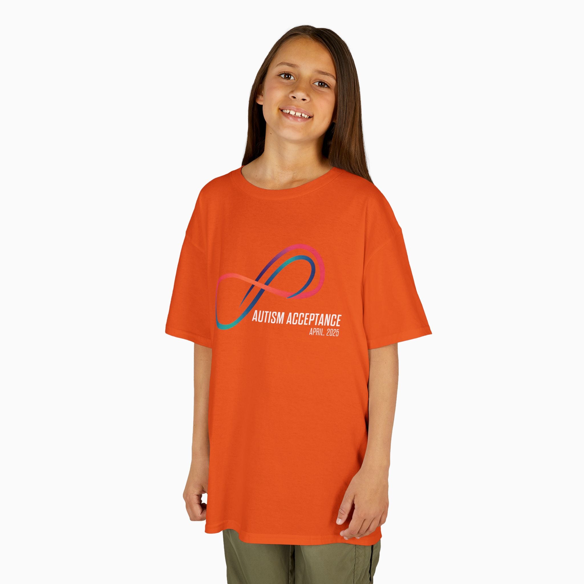 Autism Awareness 2025 - Loop of Acceptance Youth T-Shirt