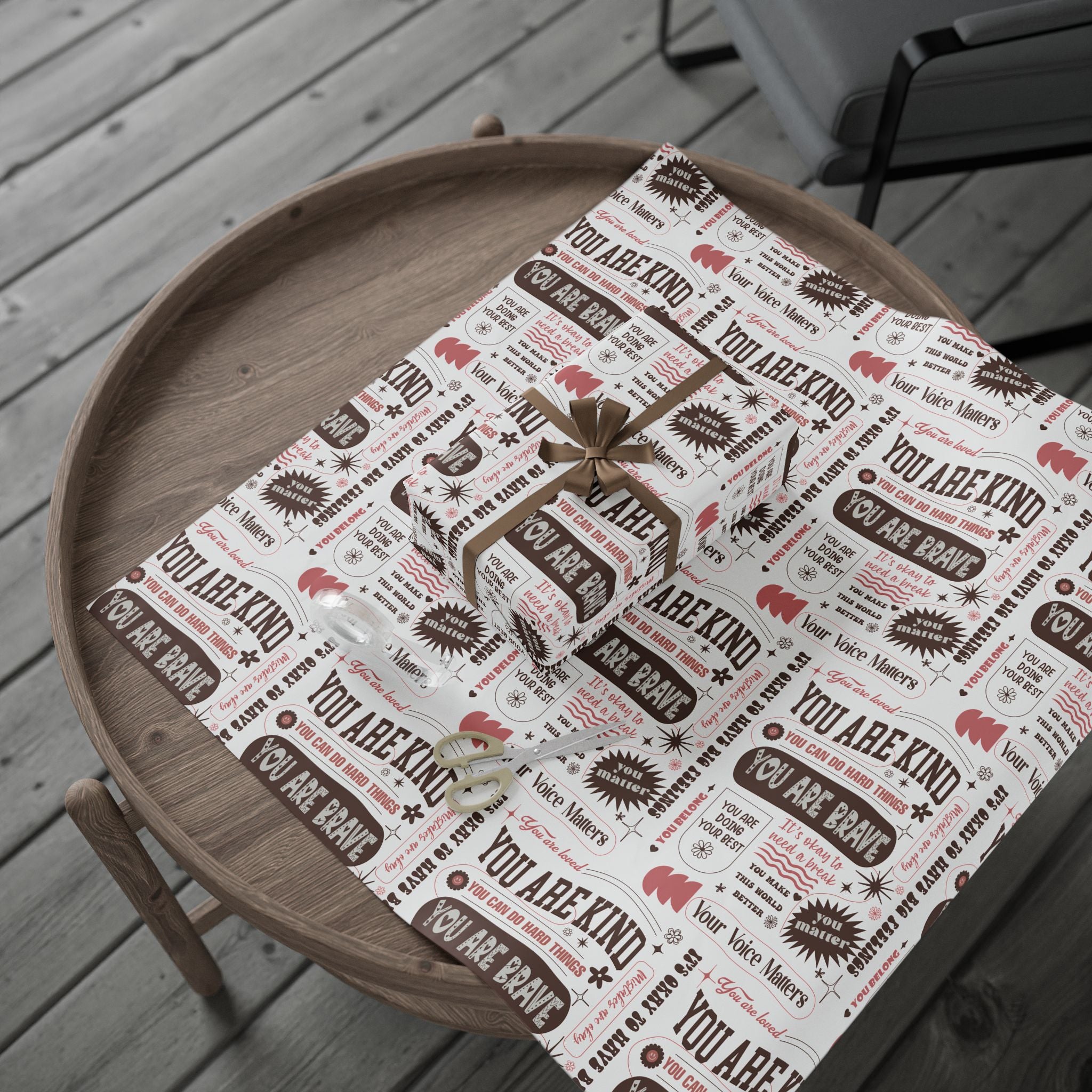 Affirmations Wrapping Paper