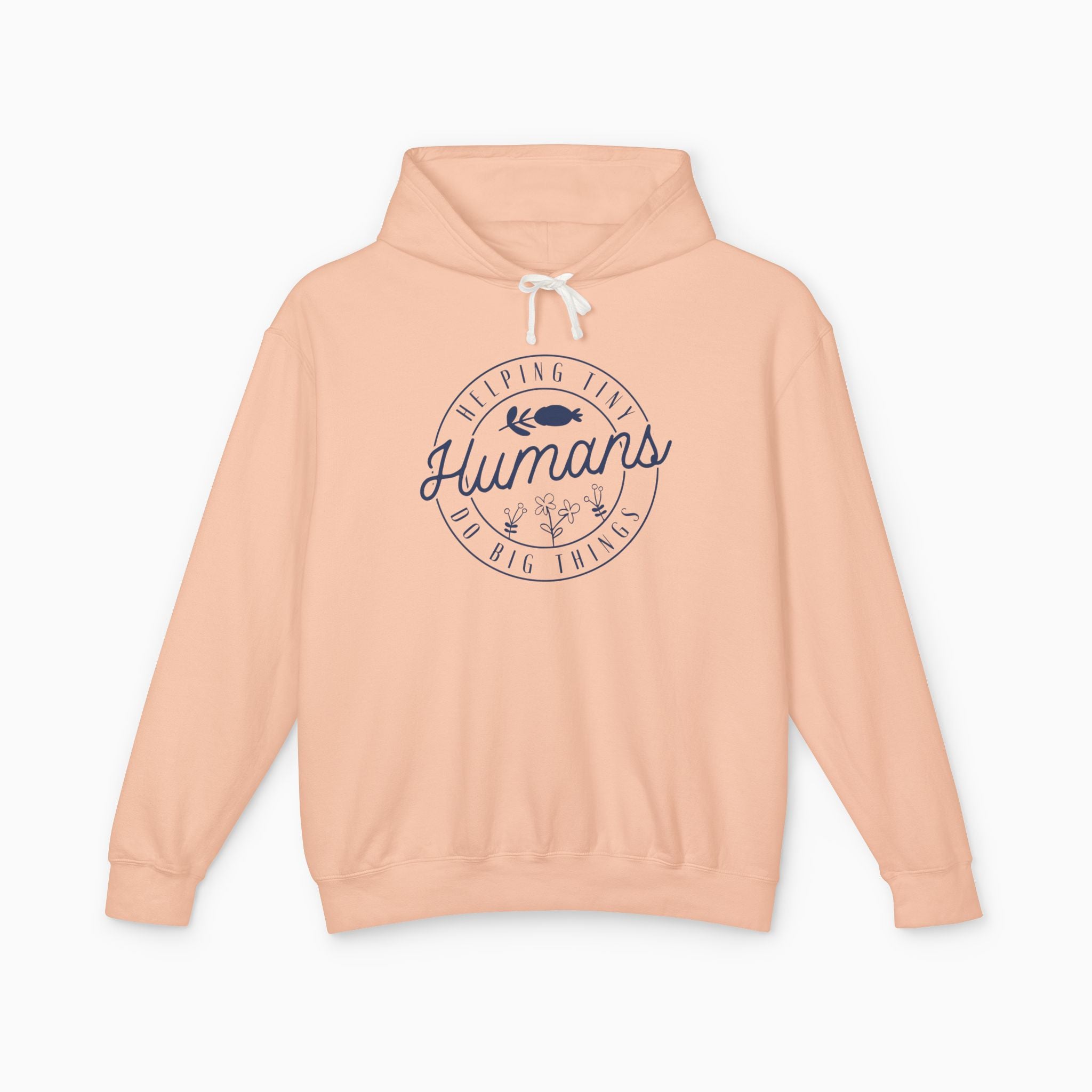 Helping Tiny Humans Do Big Things Comfort Colors Lightweight Hoodie