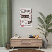 Affirmations Printed Wall Poster