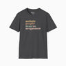 Autism T-Shirt - Autistic People Deserve Acceptance Tag Free T-Shirt - Daily Bloom