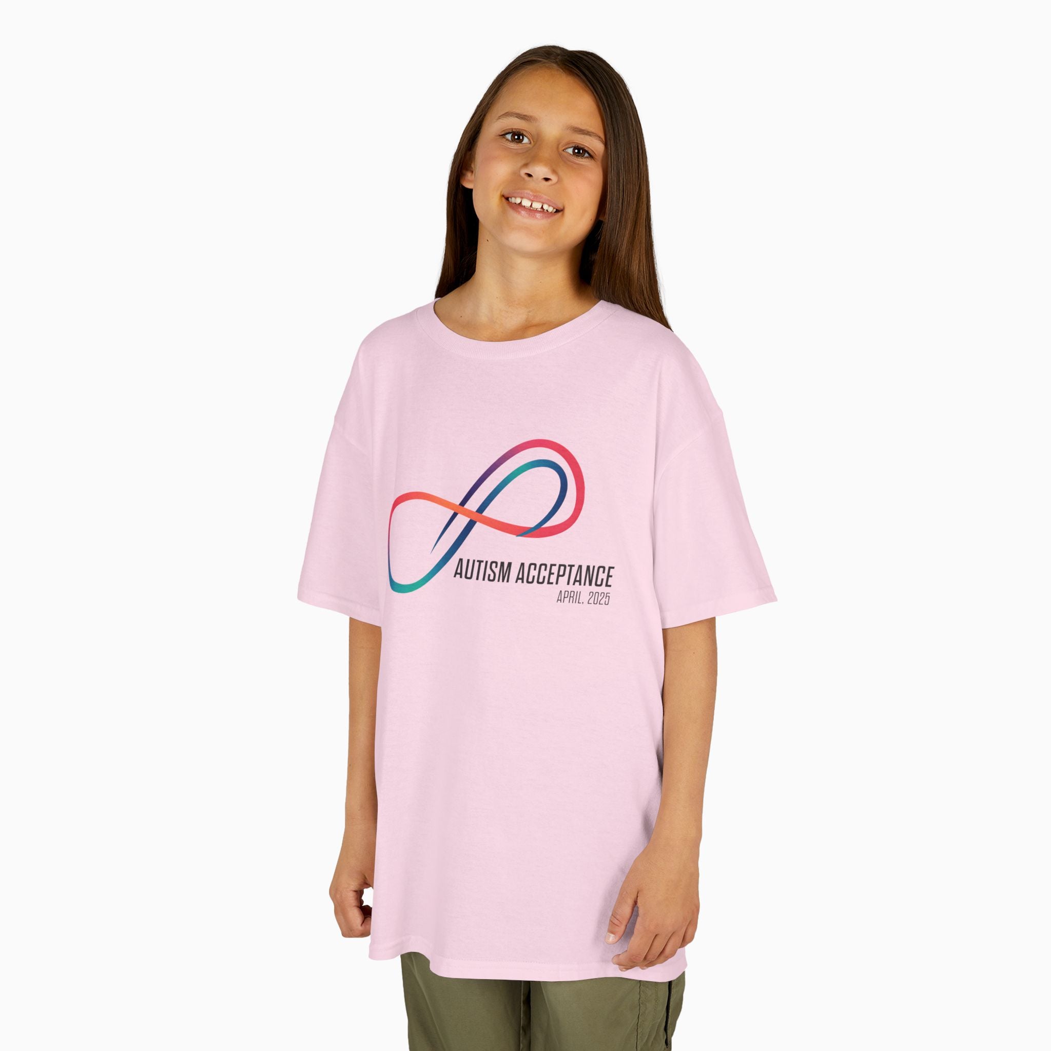 Autism Awareness 2025 - Loop of Acceptance Youth T-Shirt